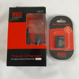 New Ezo Battery Pack For Nikon EN-EL19 And Charger